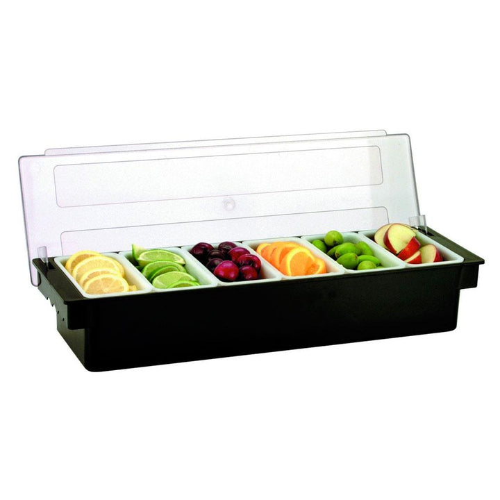 Condiment Tray With Ice (Black)
