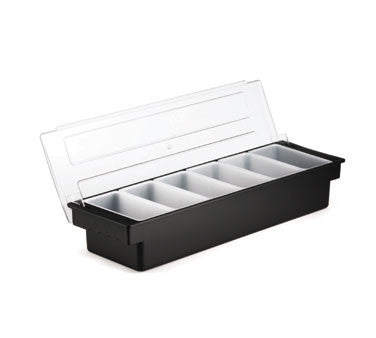 Condiment Tray With Ice (Black)