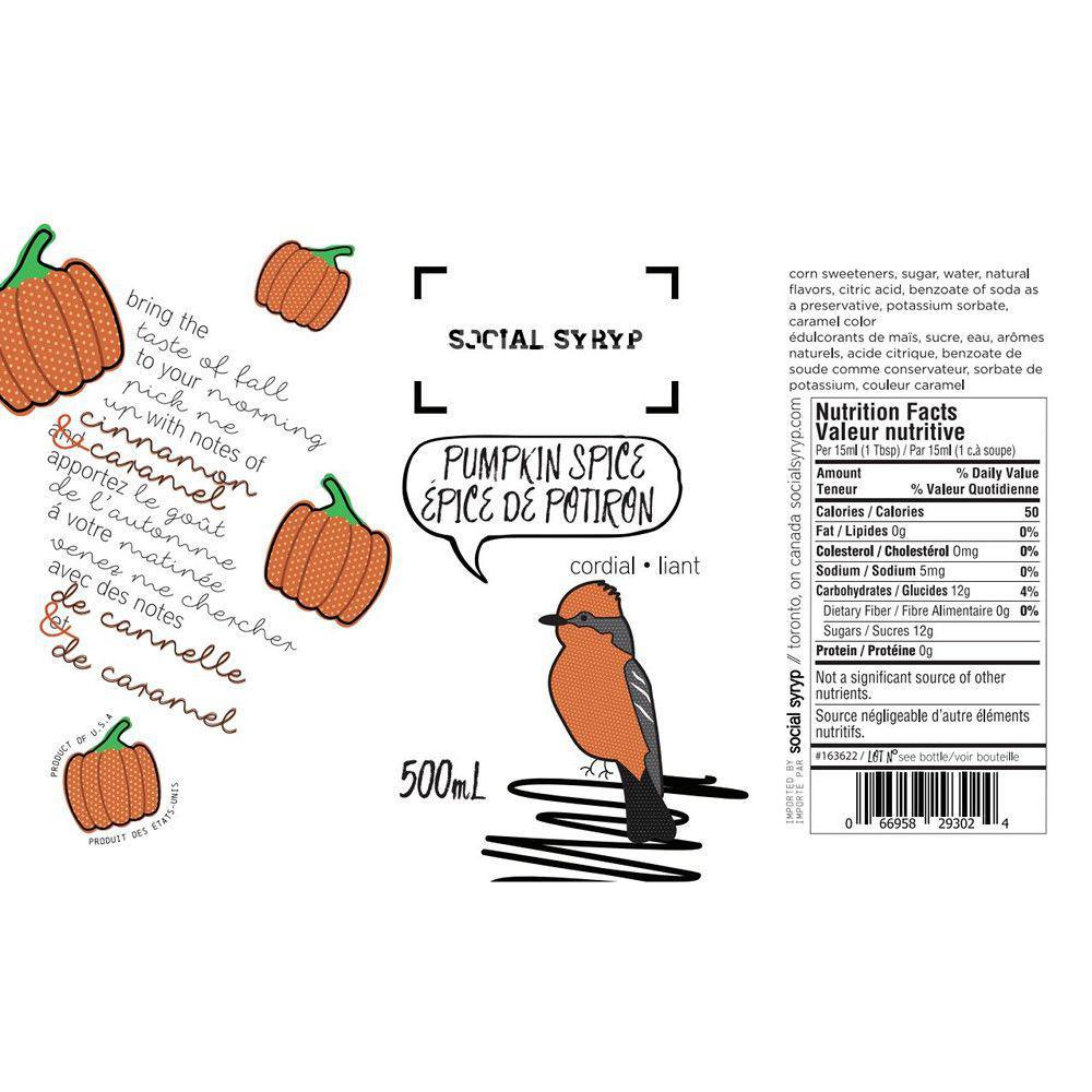 Syrup ''Pumpkin Spice'' 500 ml
